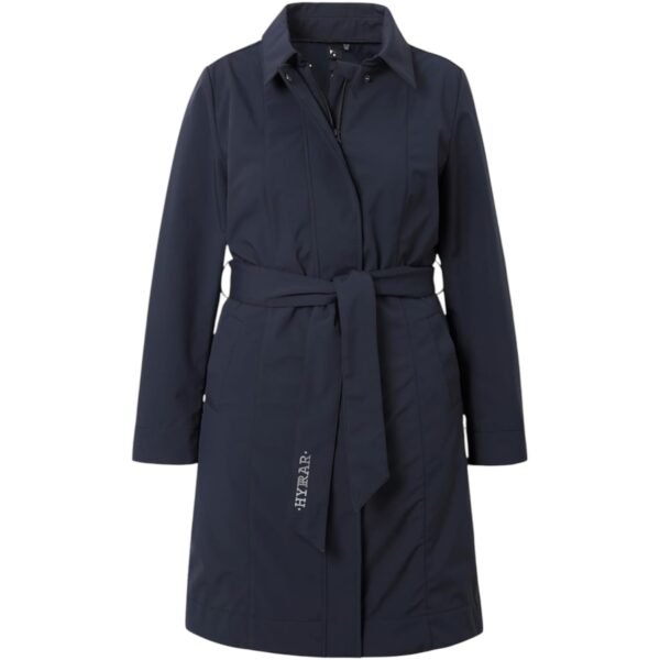Ulla Popken Hyprar Softshell-Trenchcoat, Wasserabweisend, Gürtel Manteaux Femme